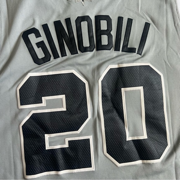 Adidas NBA Authentics Jersey Manu Ginobili #20 Sz 2XL San Antonio Spurs. - Picture 11 of 13